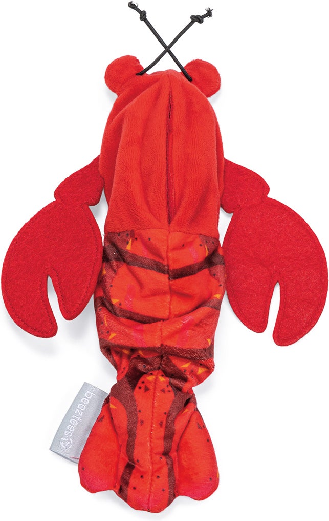 Beeztees kattenspeelgoed bewegende kreeft rood 25 x 5 x 8 cm