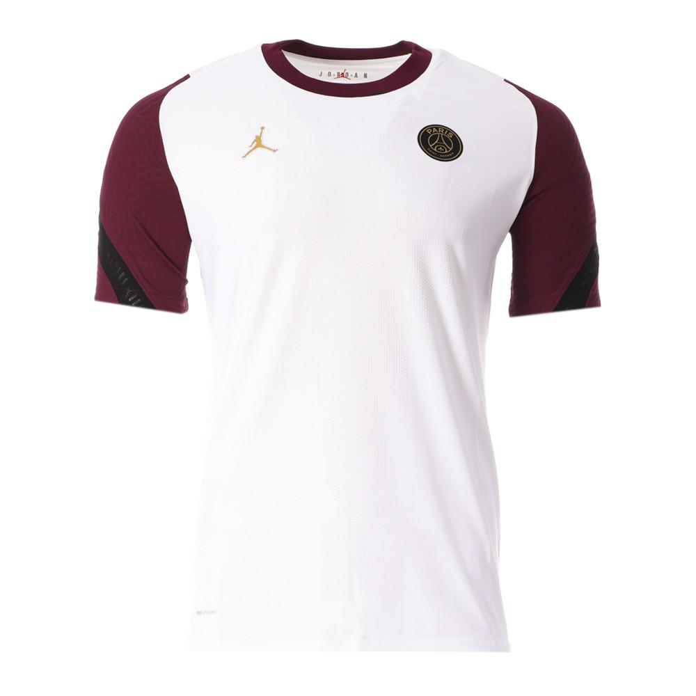 Nike PSG Maillot Blanc Homme Jordan Vaporknit 2020/21