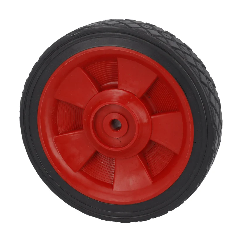 Minikultivator med gummihjul