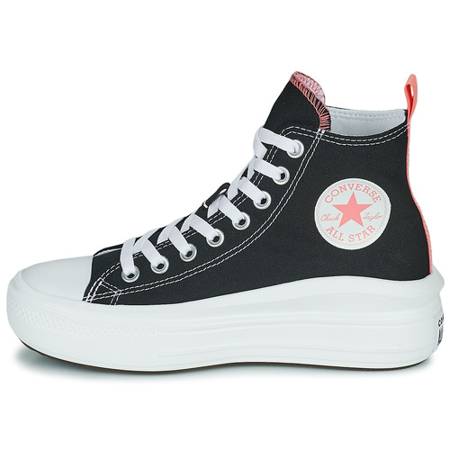 Converse - CHUCK TAYLOR ALL STAR MOVE CANVAS COLOR HI - Noir