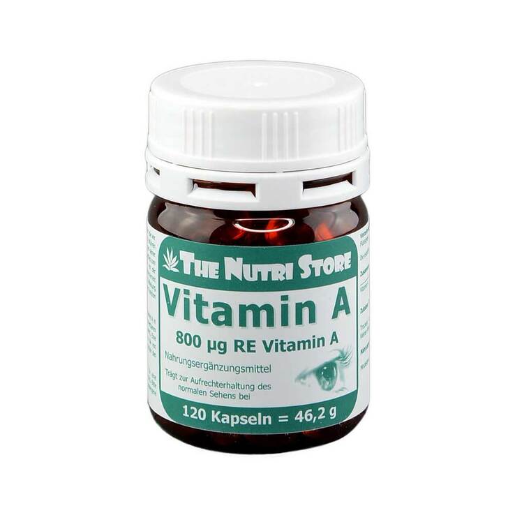 Vitamin A 800 µg RE Kapseln, 120 St