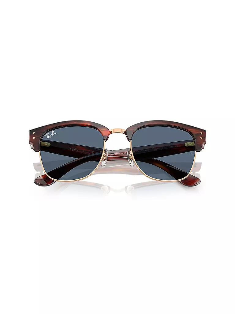 RAY BAN Sonnenbrille CLUBMASTER REVERSE 0RBR0504S/54 braun