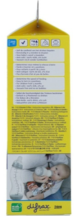 Difrax S-Babyfles Natural 1-2-3 Doseer - Clay 1ST