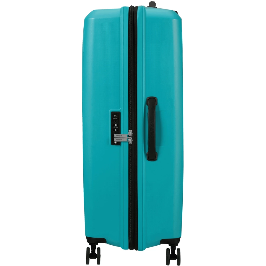 American Tourister Aerostep - 4-Rollen-Trolley M 67 cm erw. turquoise tonic