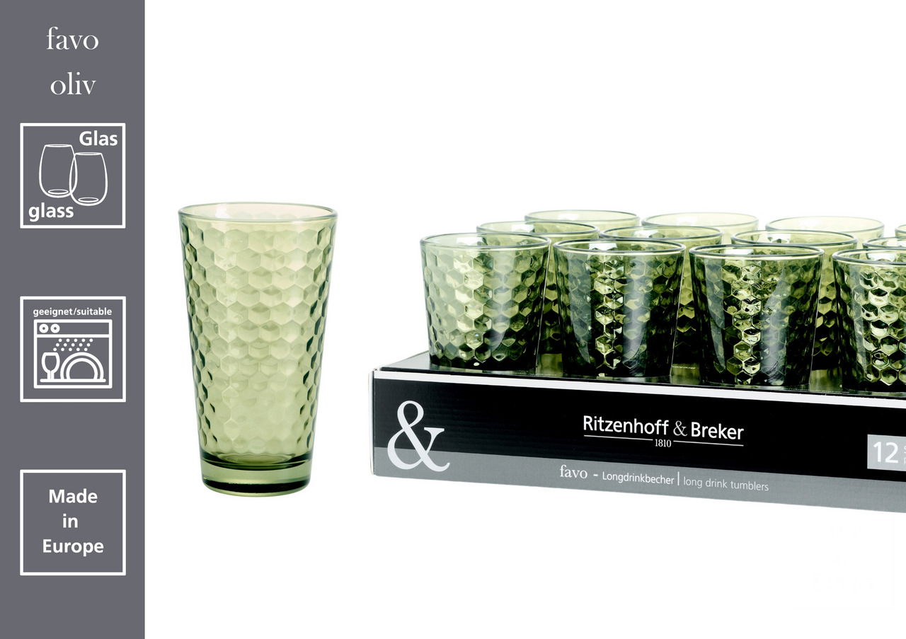 Ritzenhoff & Breker Longdrinkglas FAVO