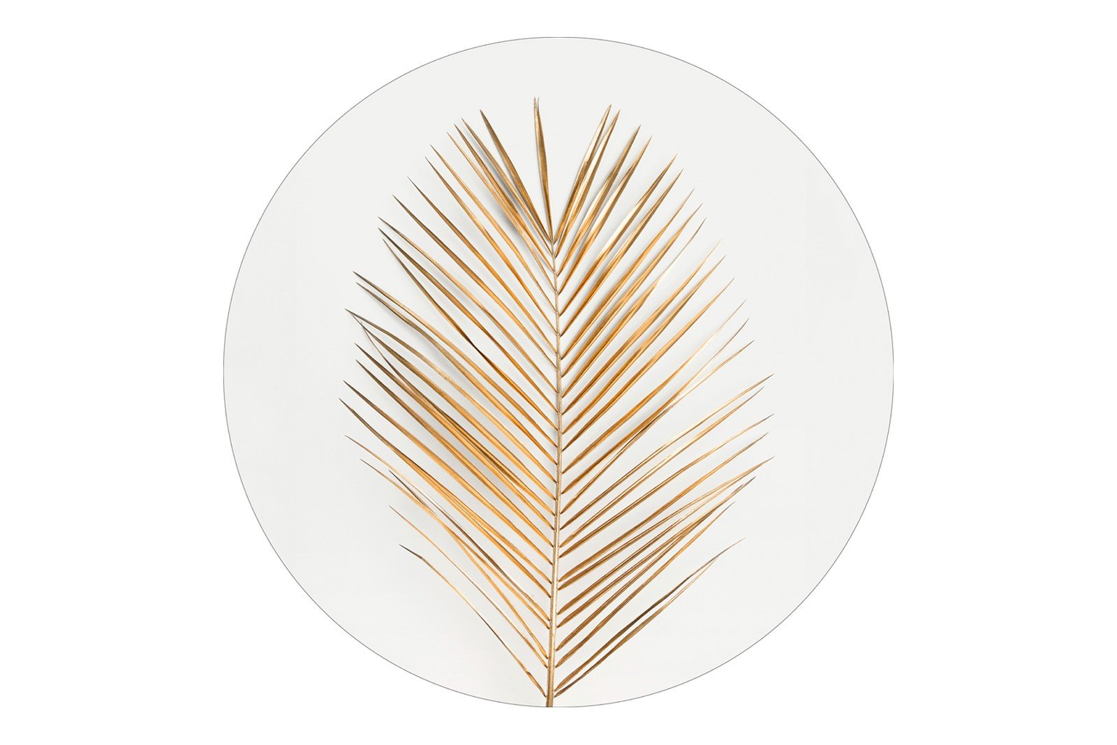 Palm leaf gold Ø70 cm