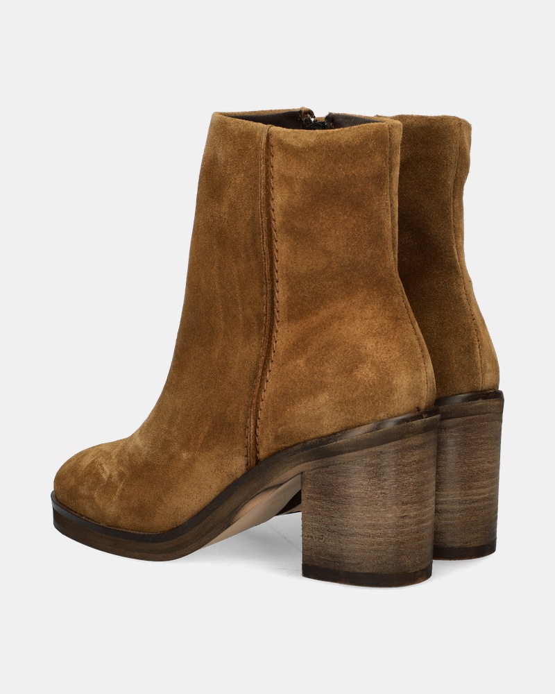 Nelson Rits- & gesloten boots  - cognac