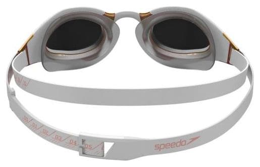 Lunettes de Natation Speedo Fastskin Hyper Elite Mirroir Blanc