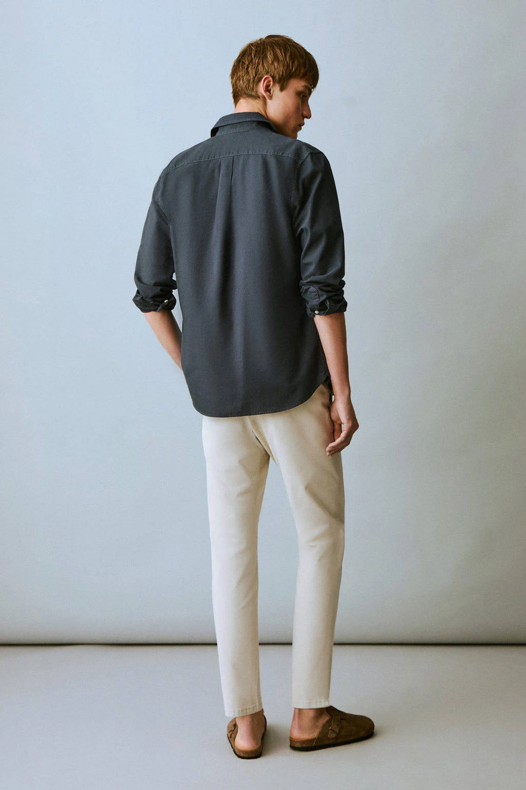 MANGO TEEN regular chino wit