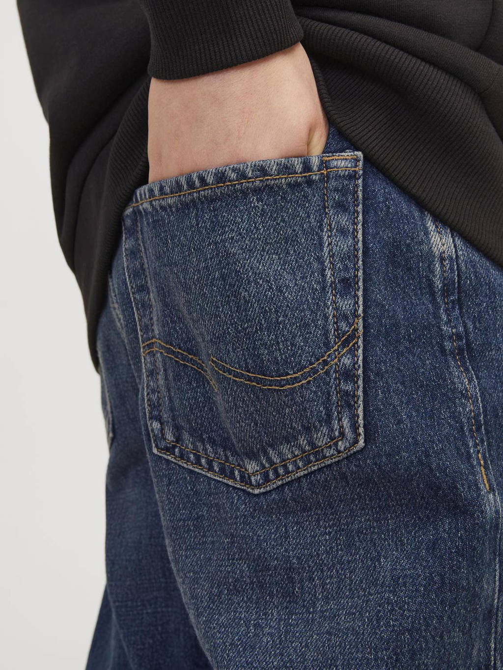 JACK & JONES relaxed fit jeans JJICHRIS JJORIGINAL blue denim mf