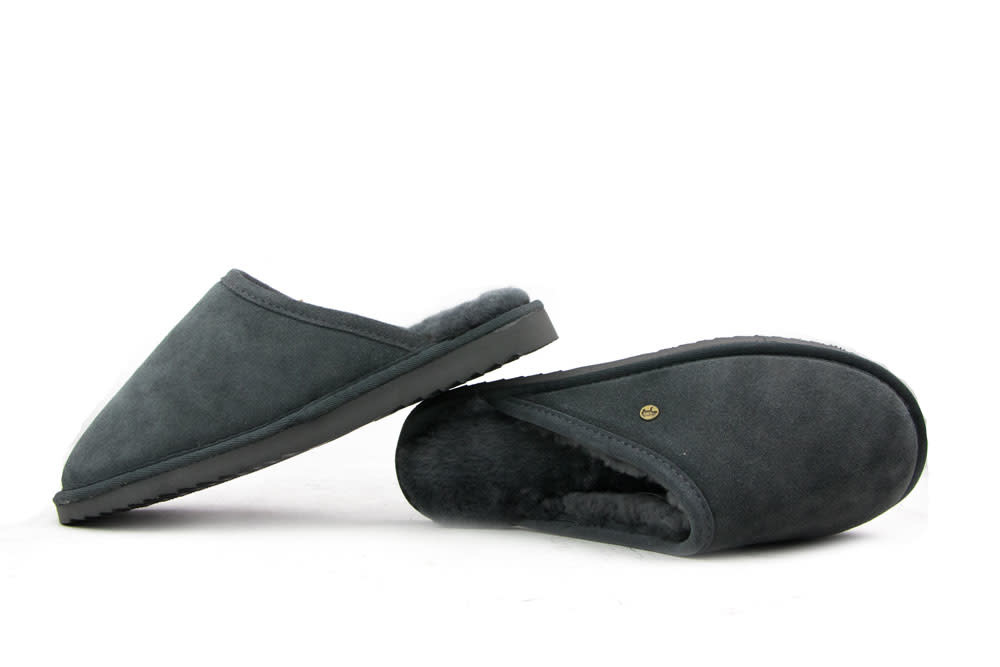 Warmbat Muil Darkgrey Suede