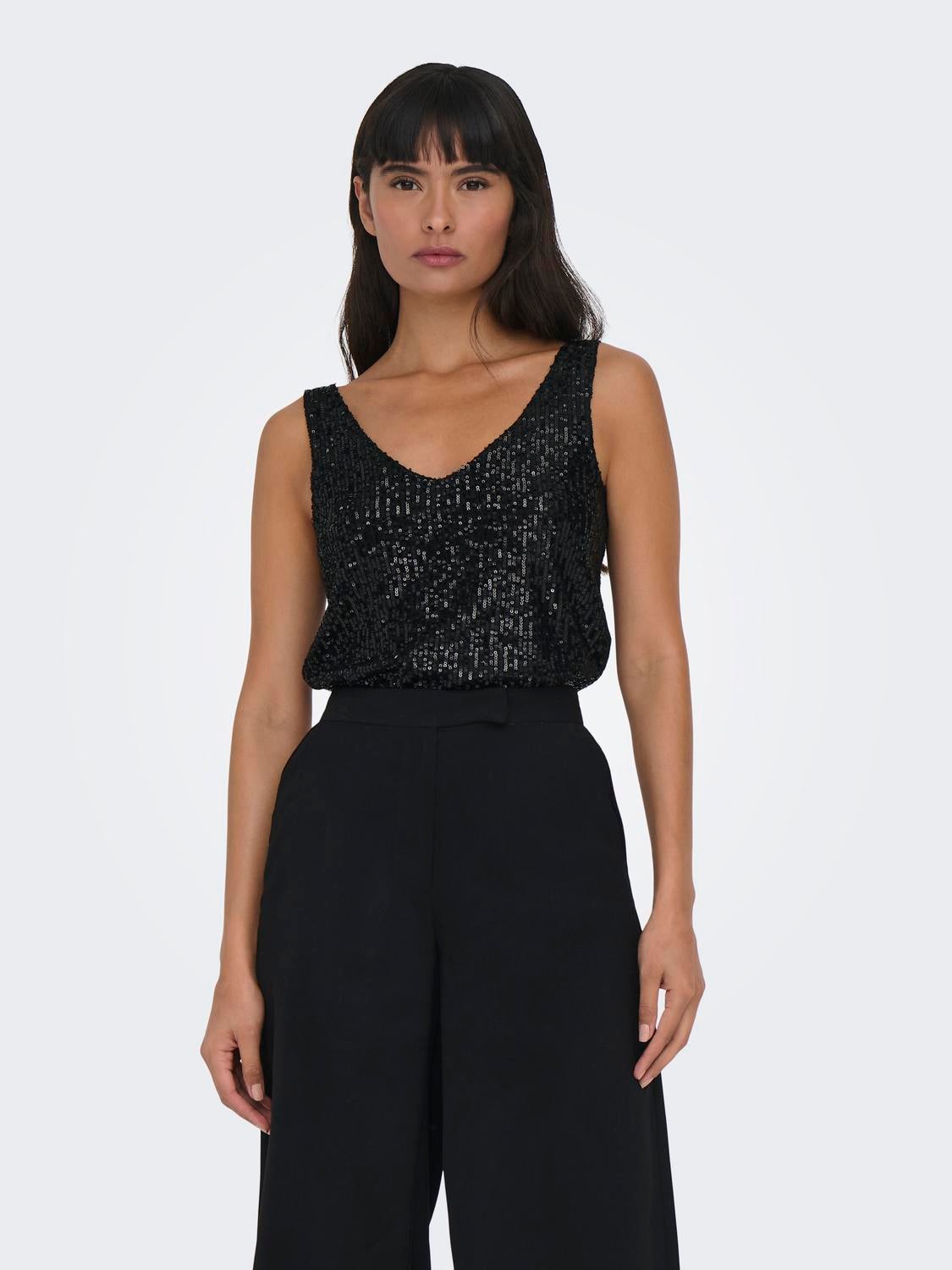 ONLANA Top Black
