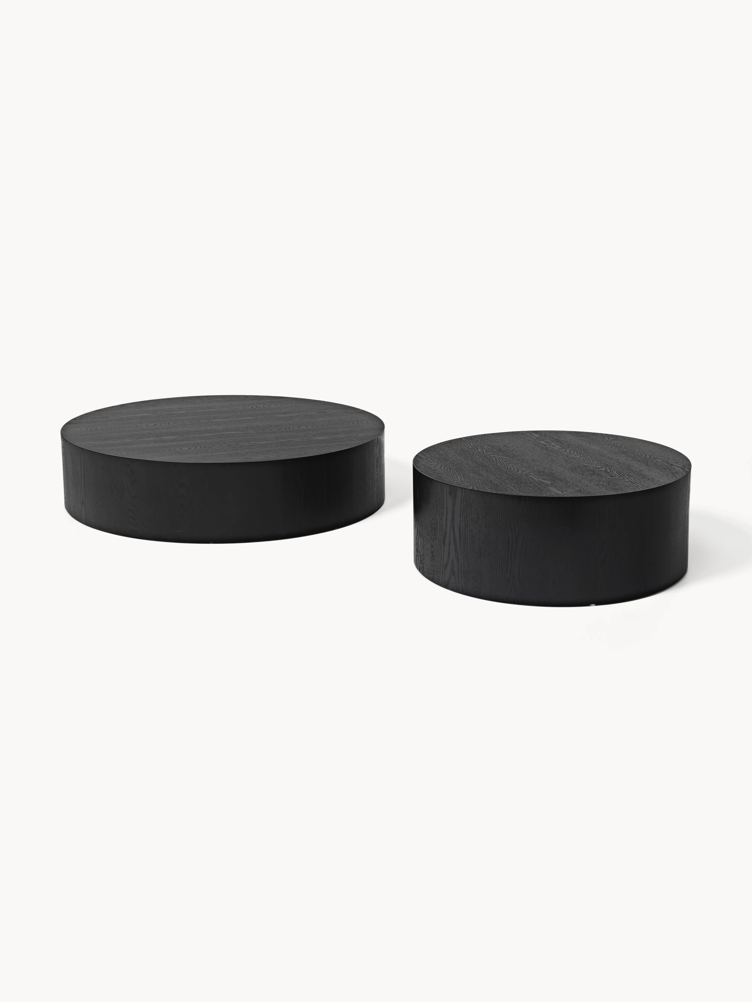 XL ronde houten salontafel Dan