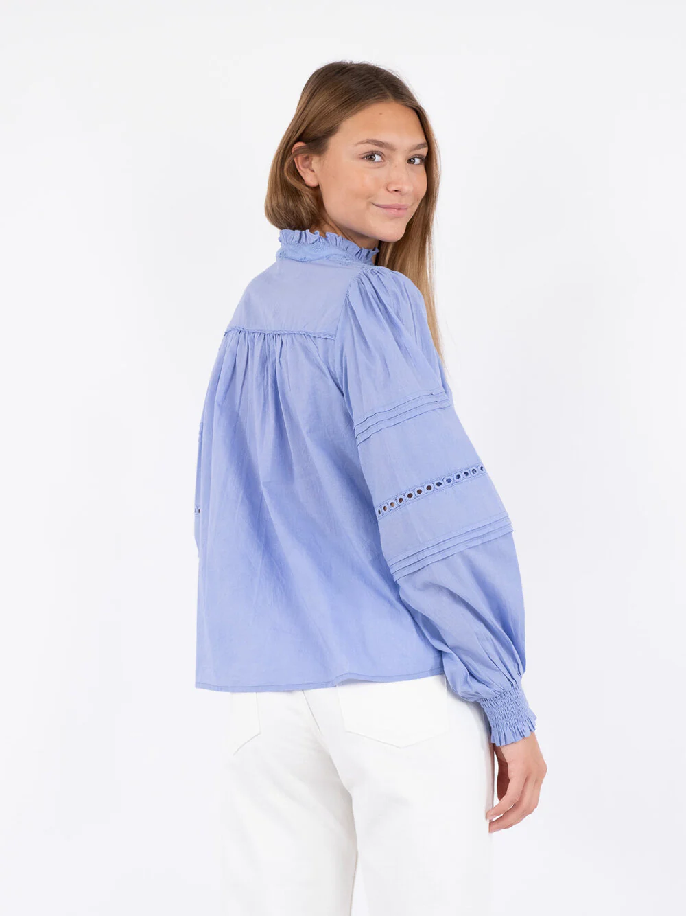 Neo Noir  Emily bluse - lyseblå