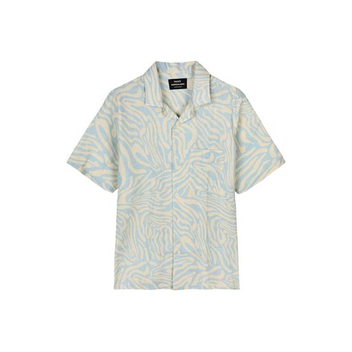 Mads Nørgaard Kenji Skjorte, Dream Blue/Birtch, XXL