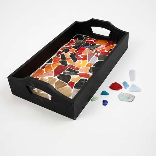 Tablett aus Holz