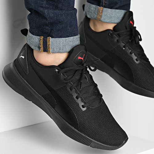 Baskets Flyer Runner 192257 Puma Black High Risk Red