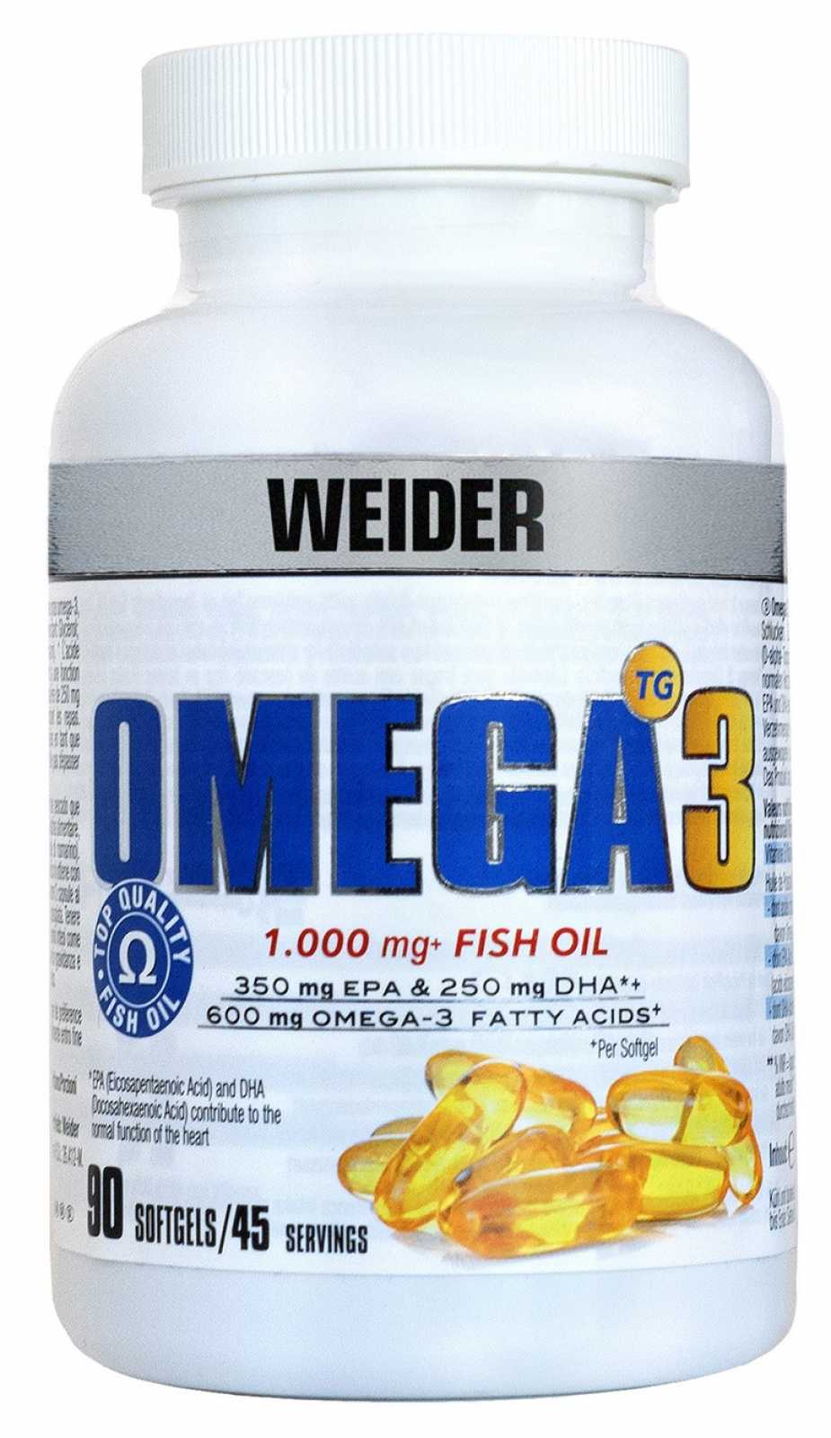 Weider Ômega 3 1.000mg 90 cápsulas
