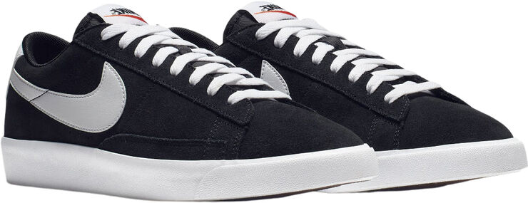 Nike blazer low premium vintage suede Black/white
