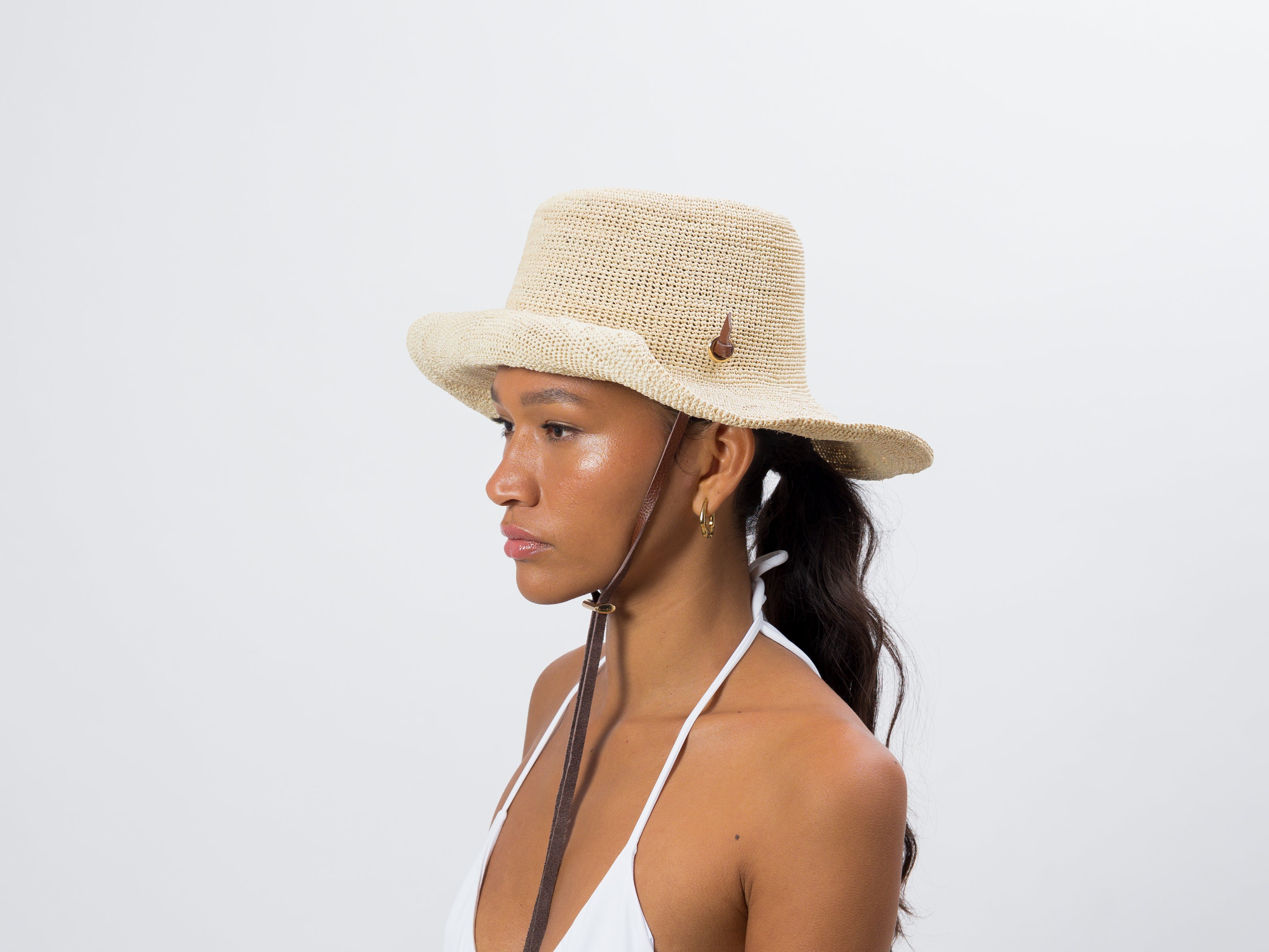 Chapeau de cowboy au crochet