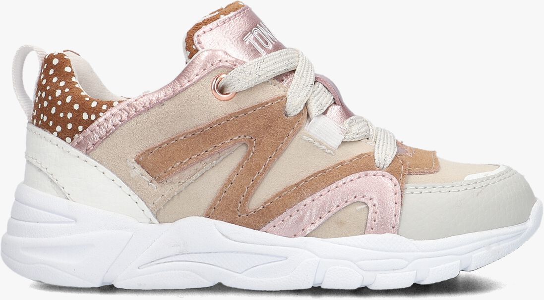 TON & TON beige ton & ton lage sneakers signy