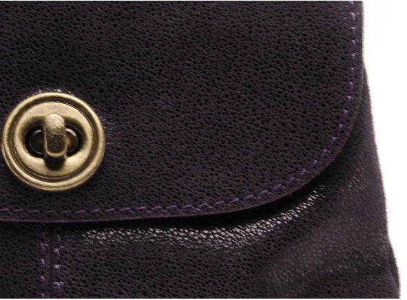 Pieces ville accessoires pctotally royal leather party bag rose