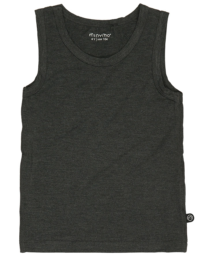 Unterwäsche-Set BAMBOO – MINY BOY 2-teilig in dark grey melange