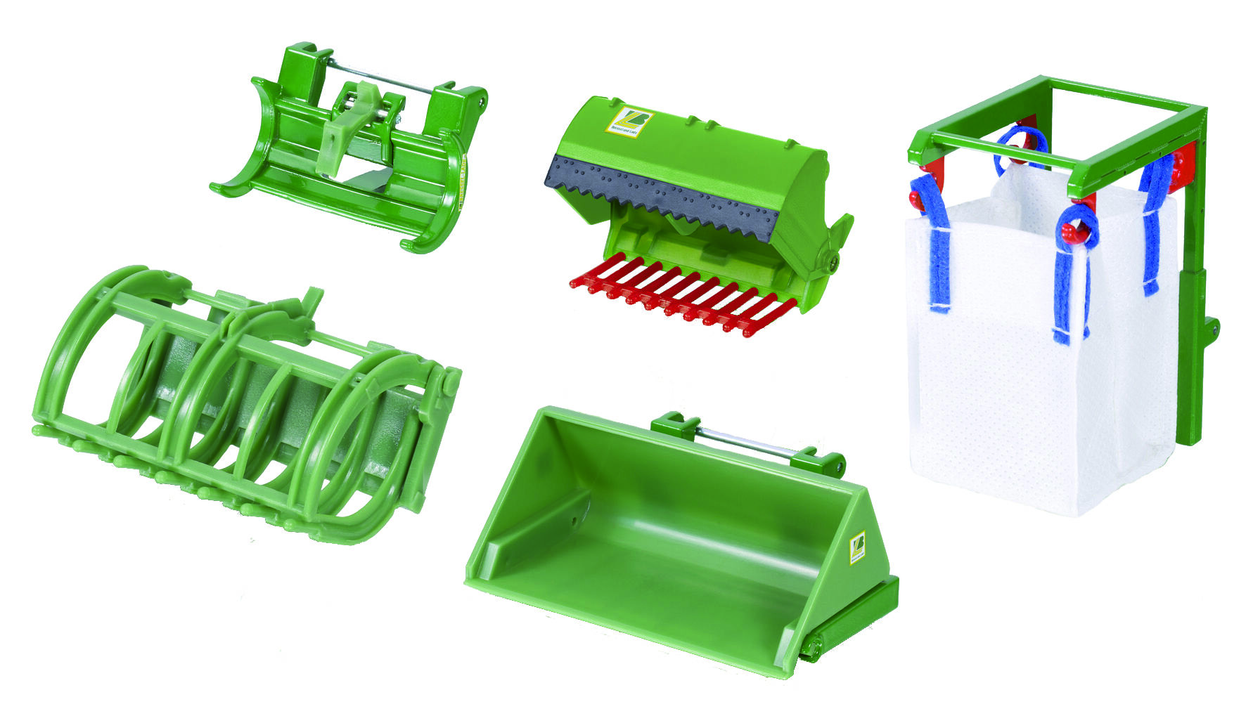 Siku General Voorlader set - Accessoire - Groen