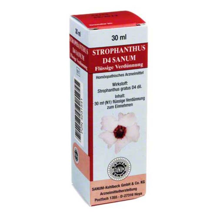 Strophanthus D 4 Sanum Tropf, 30 ml