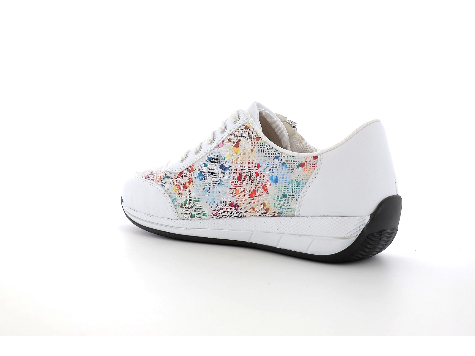 Rieker-N1112 Synthétique Multi Blanc