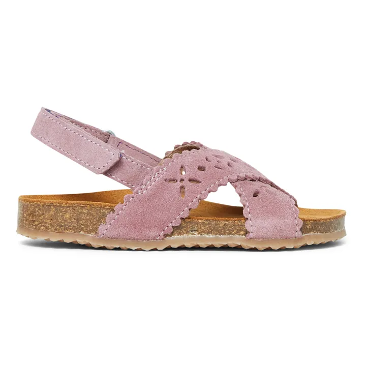 Pèpè Sandales Croisées Suede - Two Con Me | Violet