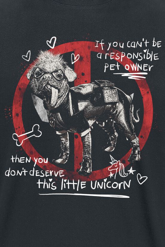Dogpool | Deadpool T-Shirt Manches courtes