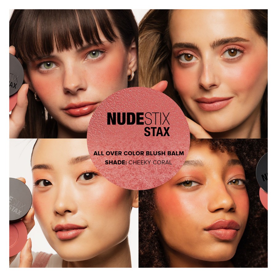 Nudestix Stax All Over Color Blush Balm Cheeky Coral 2,5ml