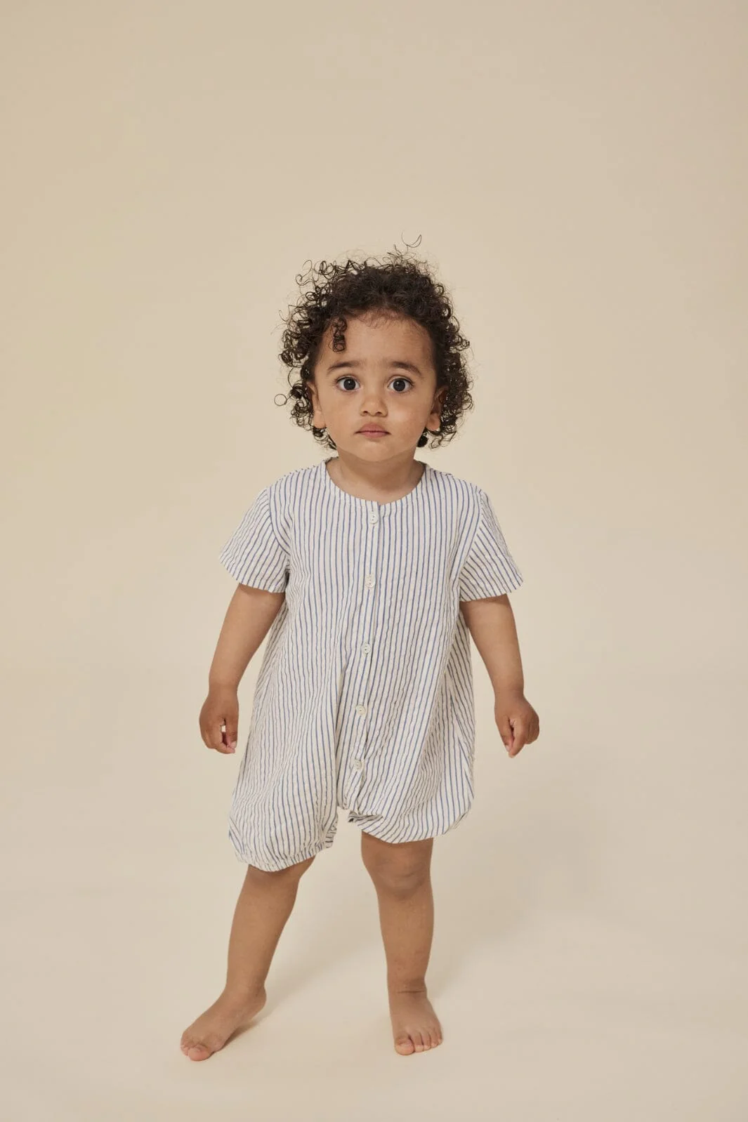Konges Sløjd Ace Romper Gots stripe bluie
