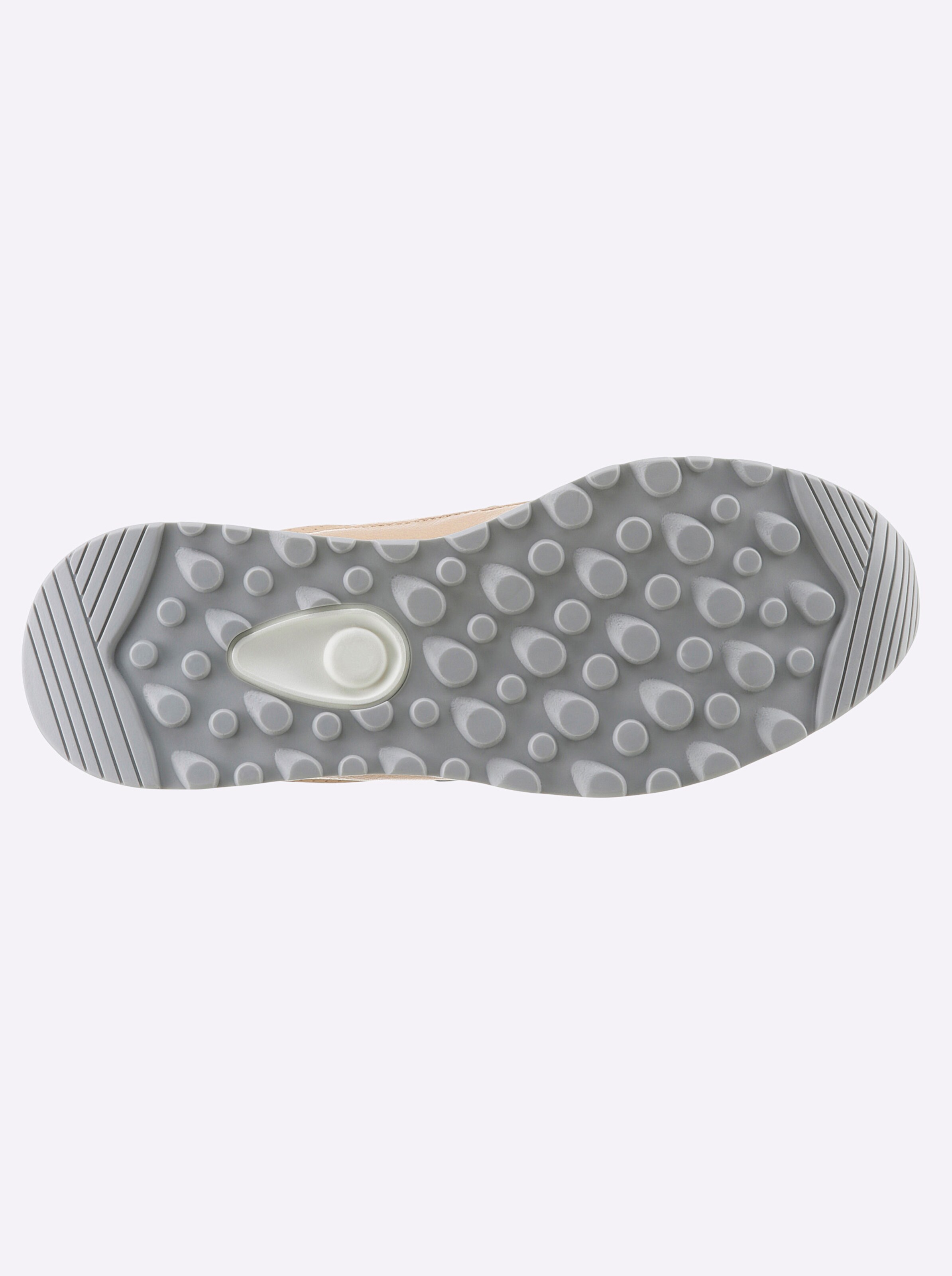 heine Sneaker in nude-silberfarben