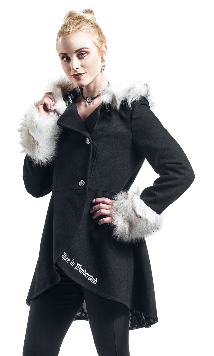 Wonderland | Alice Au Pays Des Merveilles Manteau court