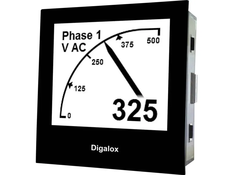 TDE Instruments Digalox DPM72-MPN  Digitalt måleapparat til indbygning
