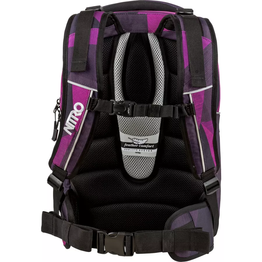 Nitro Superhero - Rucksack 44 cm fragments blue