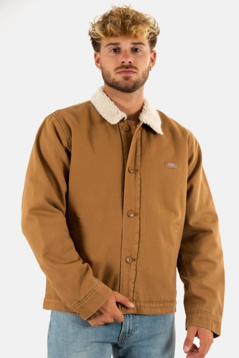 Blousons et vestes dickies duck canvas jackt c411 sw brown