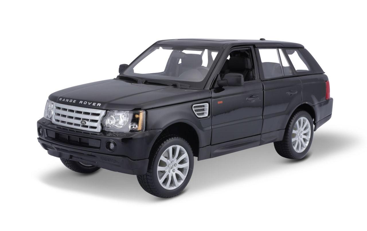 Range Rover Sport Schwarz 1:18Sammlermodell im Massstab 1:18