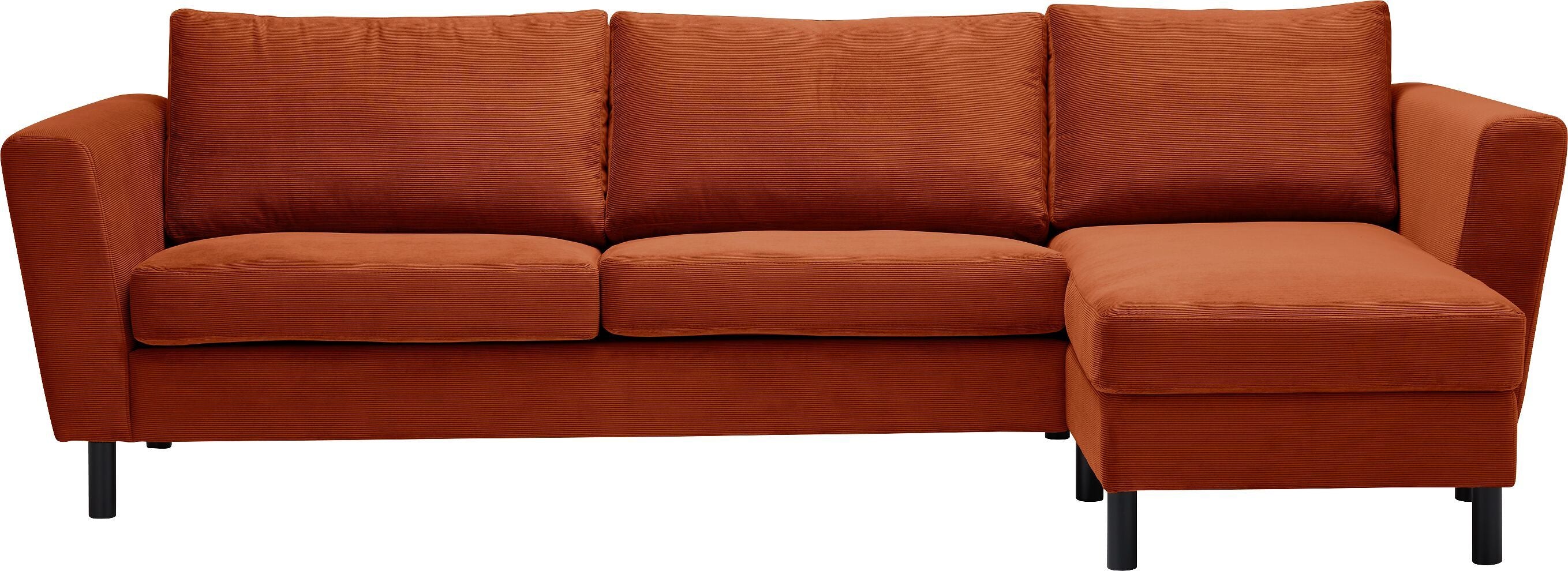 DIENER Ecksofa - Bronze / B: 235.0 cm x T: 156.0 cm x H: 81.0 cm