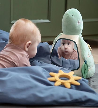 Sebra Aktivitätsspielzeug - Schildkrötenturbo - Grün