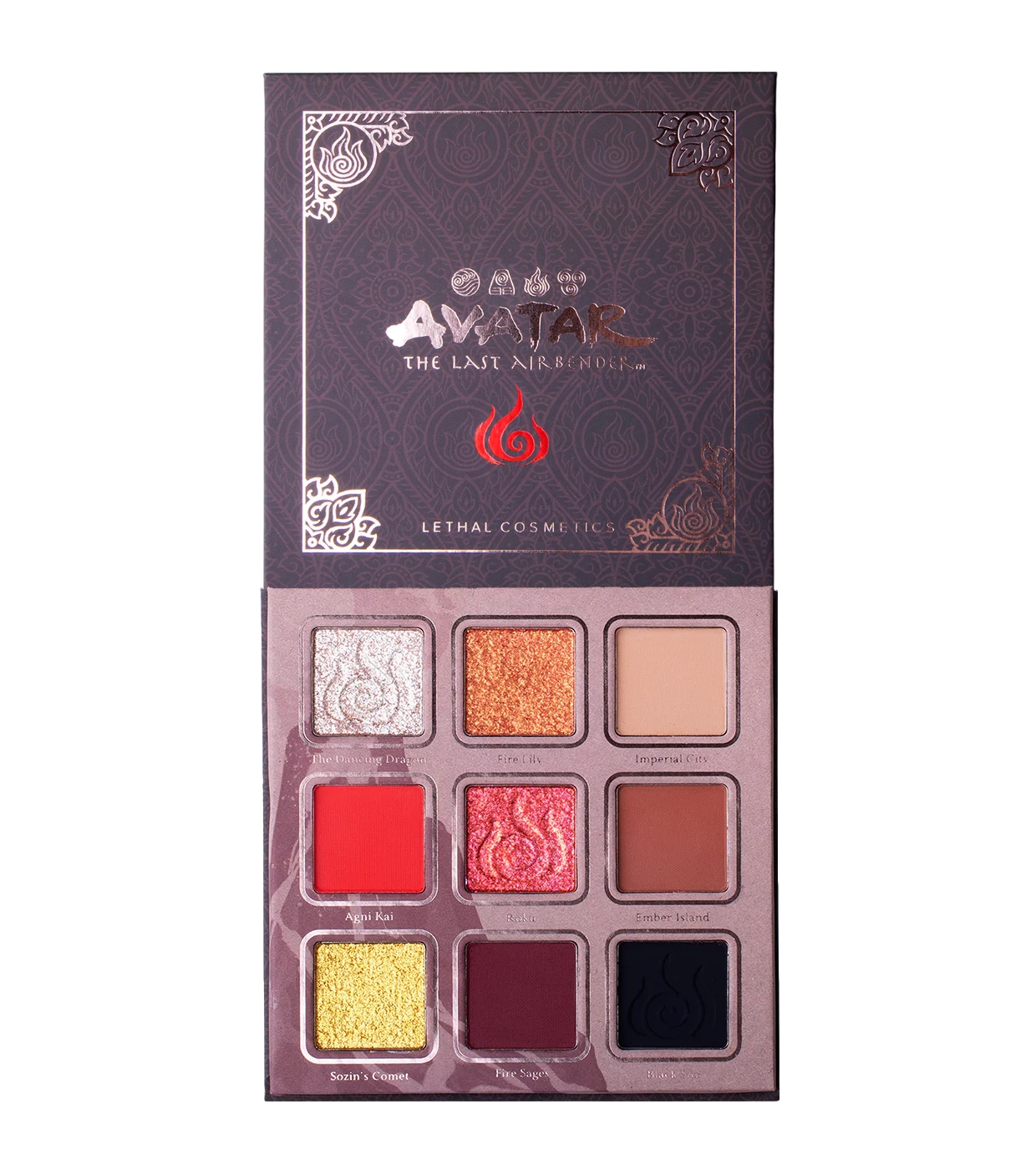 Lethal Cosmetics - *Avatar* - Paleta de Sombras - Fire