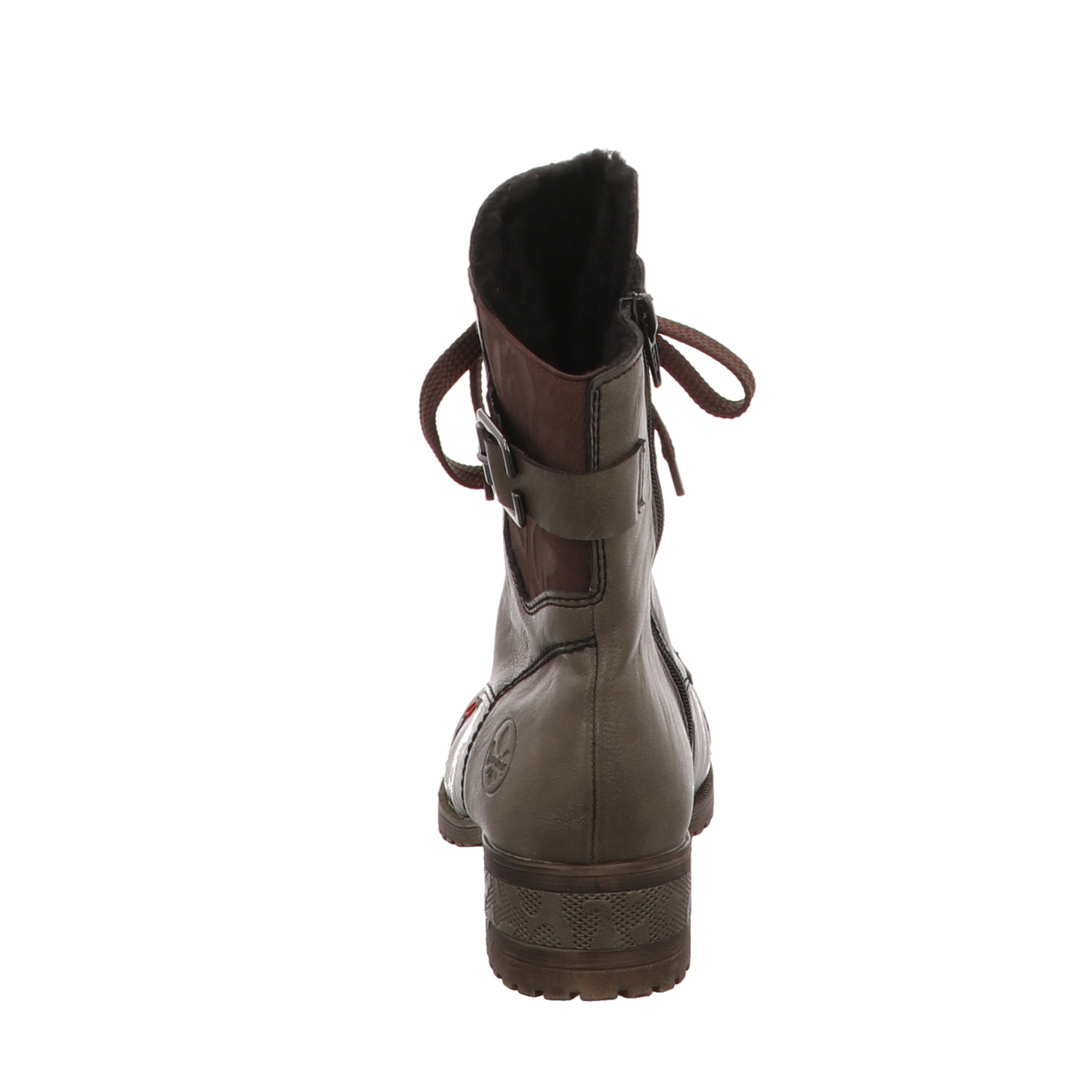 Rieker Schnürstiefel grün