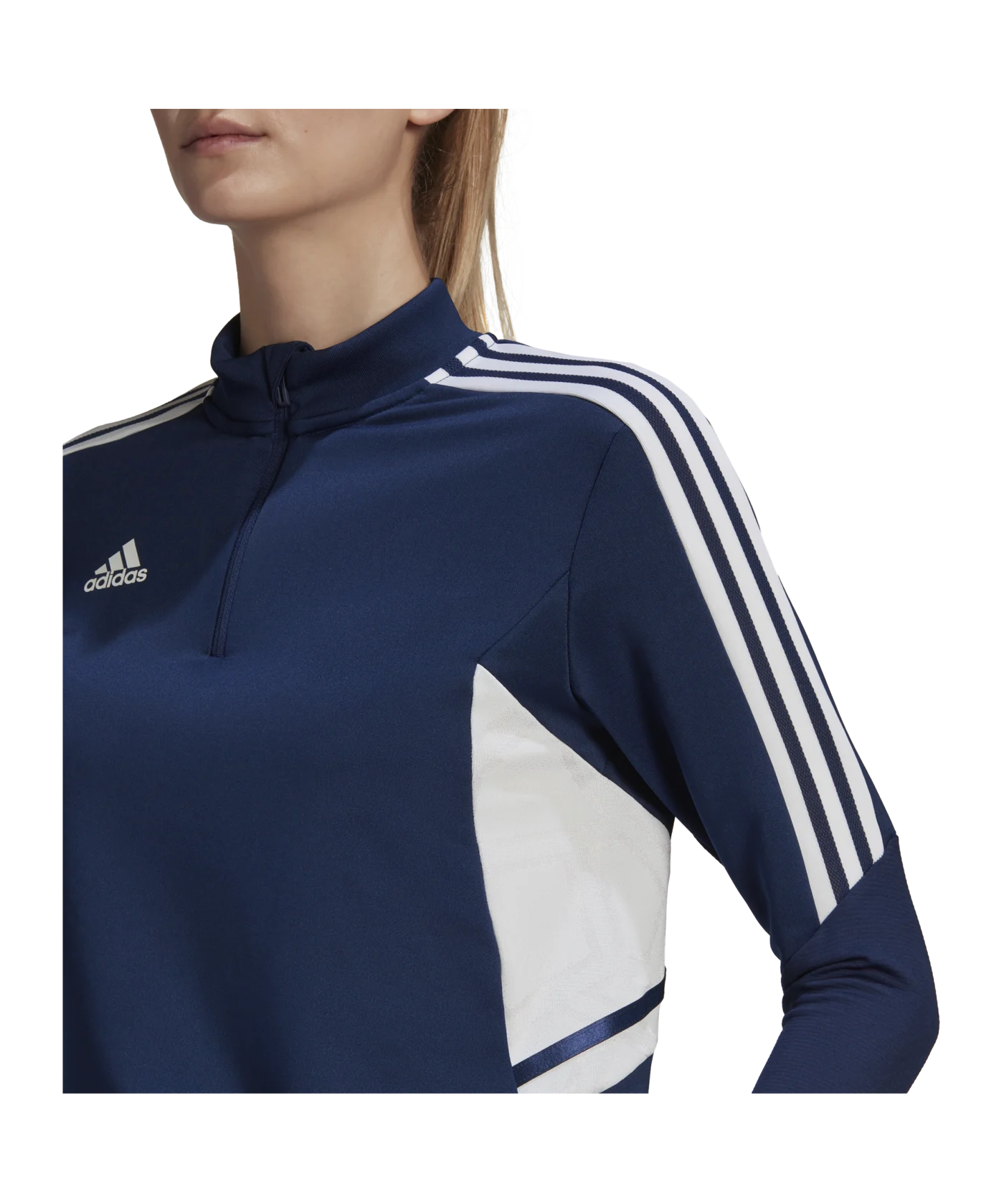 adidas Condivo 22 HalfZip Sweatshirt Damen Blau