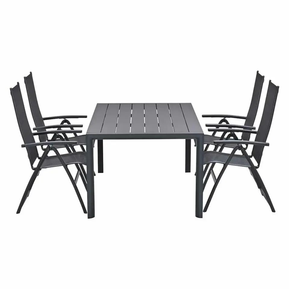 Taste by 4 Seasons Cadiz tuinset 5-delig verstelbaar - Adana tuintafel