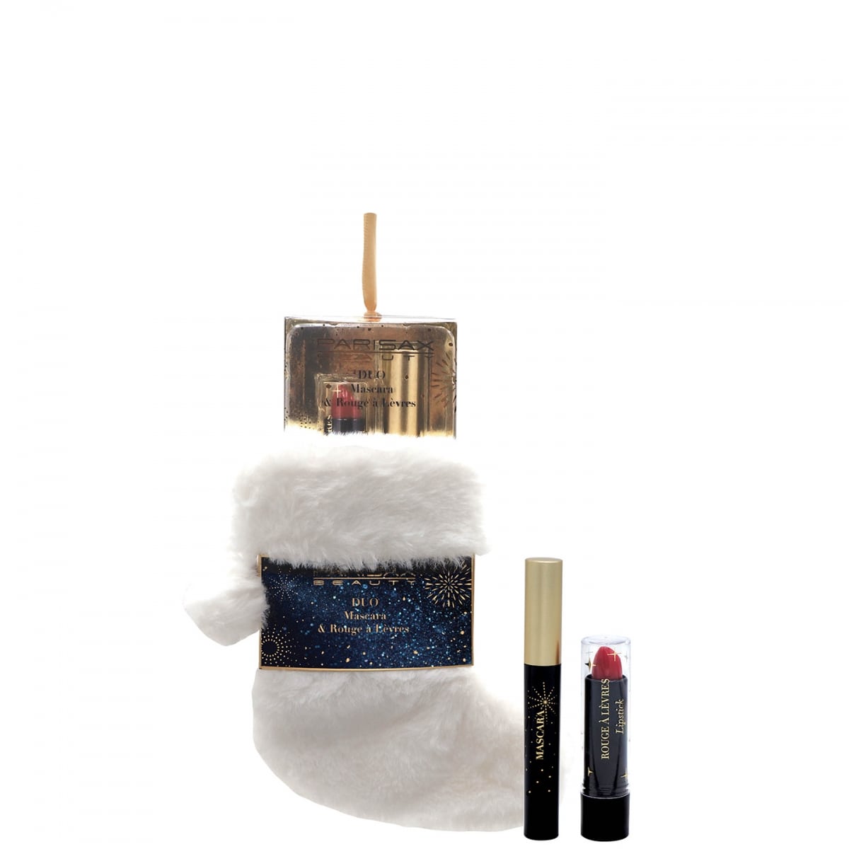 Parisax Beauty Duo Mascara et Rouge à Lèvres Parisax Beauty Duo Mascara et Rouge à Lèvres Coffret Maquillage