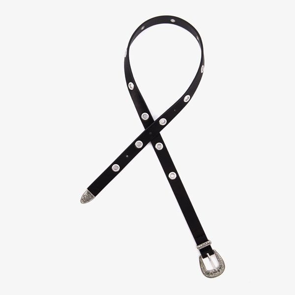 Meisjes riem zwart