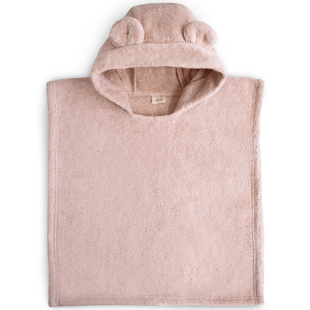Mushie badponcho beer blush - 1-3 jaar