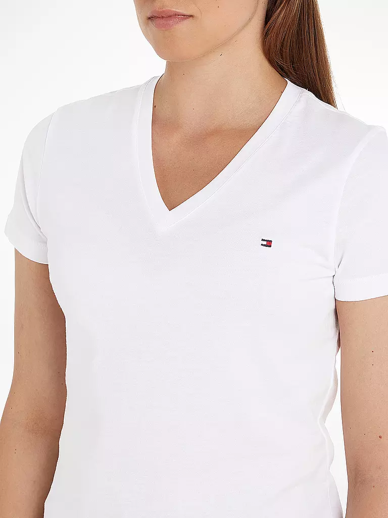 TOMMY HILFIGER T-Shirt  weiss